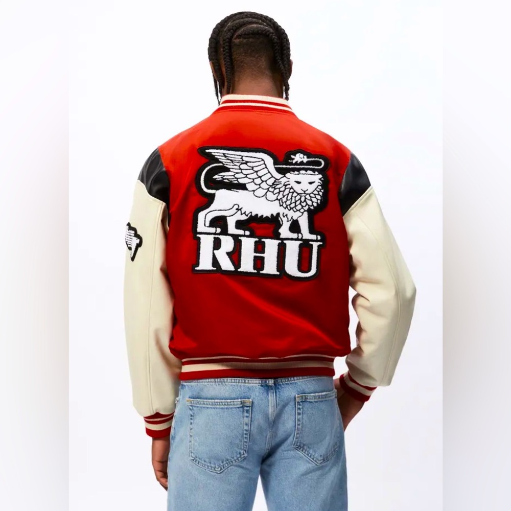 Zara x Rhuigi Bomber/Varsity Jacket
